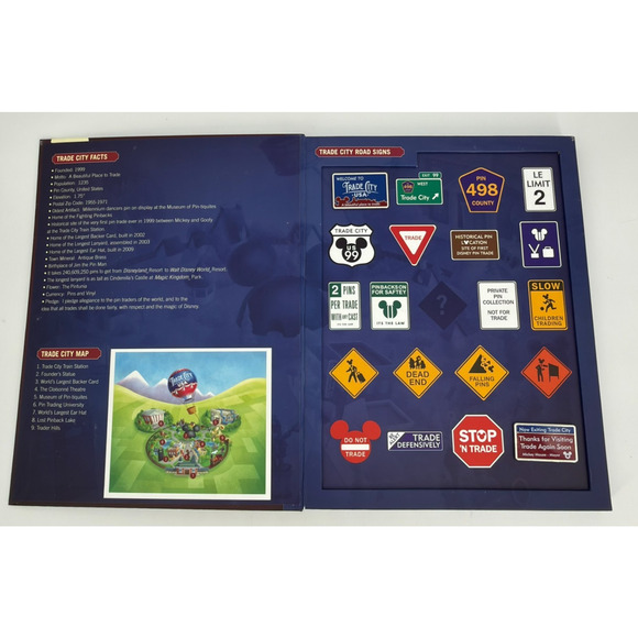 WDW Trade City USA Disney Pin Celebration 2010 Road Sign Starter Set (2 pins) - Picture 6 of 11